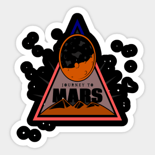 occupy mars Sticker